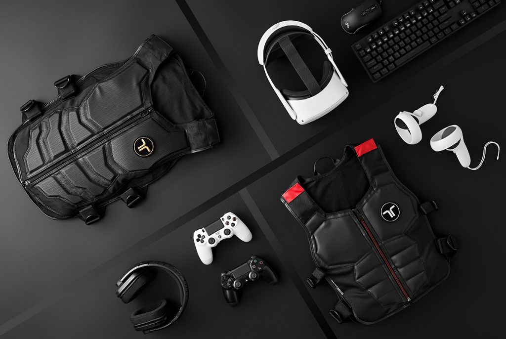 tactsuit haptic feedback vr accessory