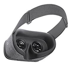 gray vr headset Google Daydream showing comfort eyepieces