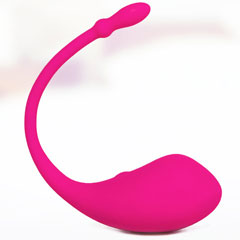 Pink bluetooth egg vibrator for women by Lovense