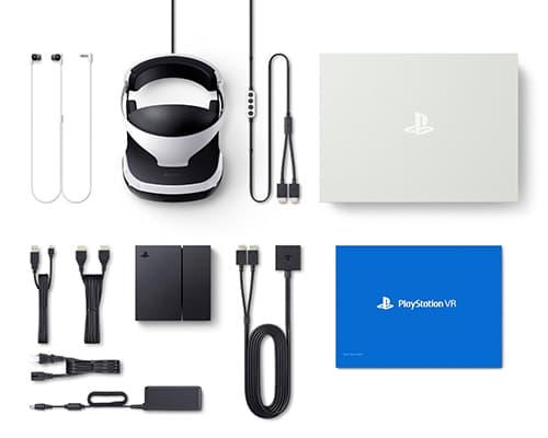 Accessories for the PlayStation Virtual Reality headset